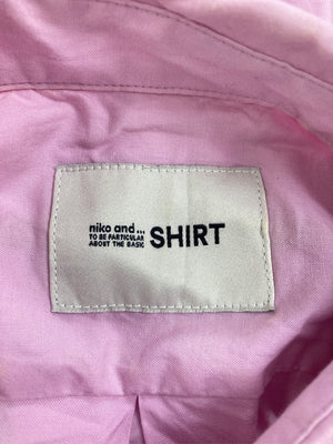 niko and .../ニコアンド/シャツ/ブラウス/トップス/ピンク/M
