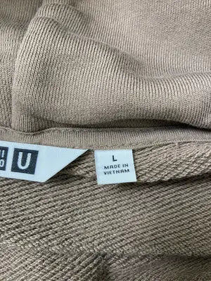 UNIQLO/ユニクロ/パーカー/トップス/ブラウン/L