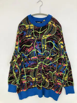 Desigual/デシグアル/ニット/セーター/トップス/ブルー/S