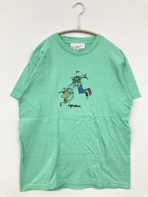 Left Alone/レフトアローン/Tシャツ/カットソー/トップス/ライトグリーン/S