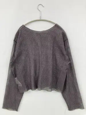 LOWRYS FARM/ローリーズファーム/Tシャツ/カットソー/トップス/グレー/F