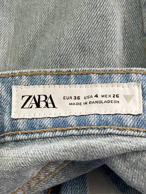 ZARA/ザラ/デニムパンツ/パンツ/スカイブルー/36