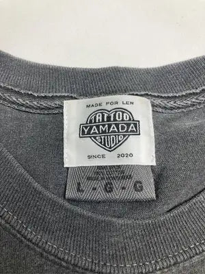 TATTOO STUDIO/Tシャツ/カットソー/トップス/ブラック/L