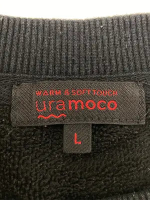 uramoco/スウェット/トップス/ブラック/L