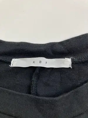 KBF/ケービーエフ/Tシャツ/カットソー/トップス/ブラック/One