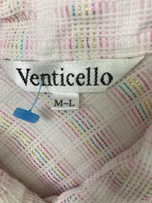 Venticello/ヴェンティチェッロ/シャツ/ブラウス/トップス/ピンク/M-L