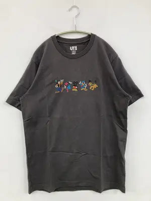 UNIQLO/ユニクロ/Tシャツ/カットソー/トップス/ブラック/L
