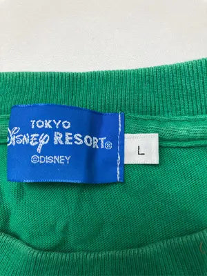 TOKYO DISNEY RESORT/トウキョウディズニーリゾート/Tシャツ/カットソー/トップス/グリーン/L