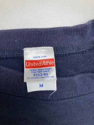 United Athle/ユナイテッドアスレ/スウェット/トップス/ネイビー/M