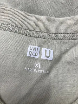 UNIQLO/ユニクロ/Tシャツ/カットソー/トップス/グリーン/XL