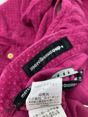 mercibeaucoup,/メルシーボークー/スラックス/パンツ/ピンク/1