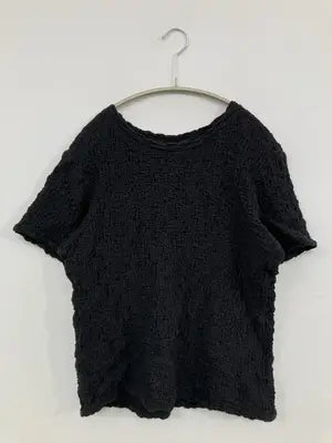 UNIQLO/ユニクロ/Tシャツ/カットソー/トップス/ブラック/L