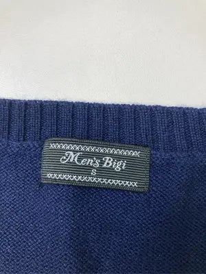Men's Bigi/ニット/セーター/トップス/ネイビー/S