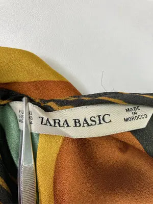 ZARA BASIC/ザラベーシック/Tシャツ/カットソー/トップス/レッド/XS