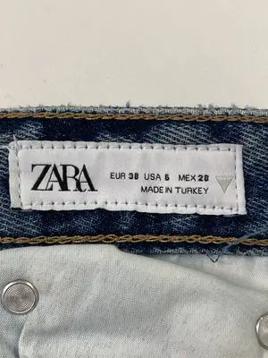 ZARA/ザラ/デニムパンツ/パンツ/ブルー/USA 6