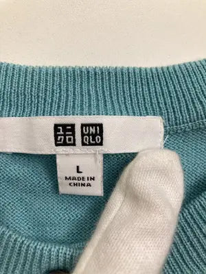 UNIQLO/ユニクロ/カーディガン/ボレロ/トップス/スカイブルー/L