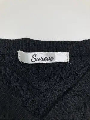 SUREVE/シュリーブ/ノースリーブ/トップス/ブラック/M