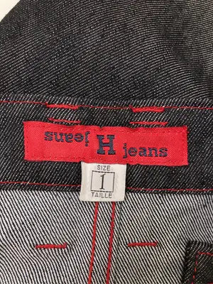 H jeans/デニムパンツ/パンツ/ブラック/1