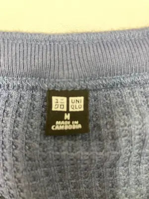UNIQLO/ユニクロ/Tシャツ/カットソー/トップス/ブルー/M