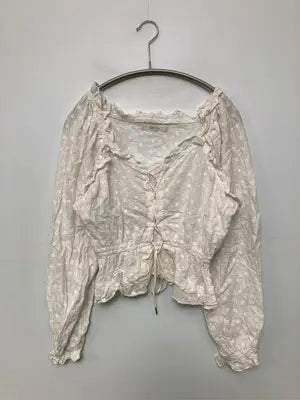 NICE CLAUP/ナイスクラップ/Tシャツ/カットソー/トップス/ホワイト/F