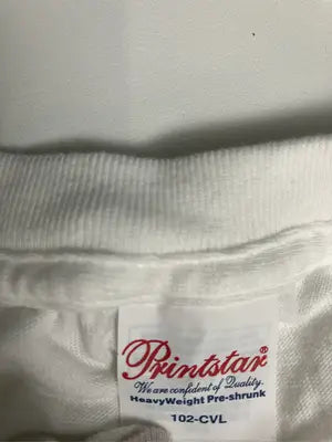 Printstar/プリントスター/Tシャツ/カットソー/トップス/ホワイト/150