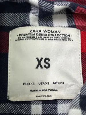 ZARA/ザラ/シャツ/ブラウス/トップス/レッド/XS