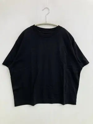 無印良品/ムジルシリョウヒン/Tシャツ/カットソー/トップス/ブラック/M