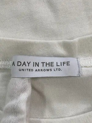 A DAY IN THE LIFE UNITED ARROWS/アデイインザライフユナイテッドアローズ/Tシャツ/カットソー/トップス/アイボリー