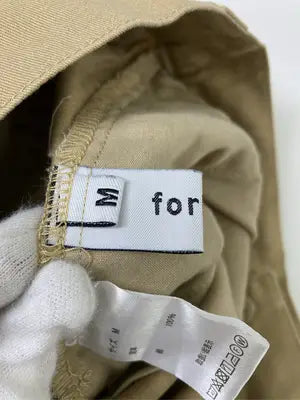 forksy./フォルクシー/チノパンツ/パンツ/ベージュ/M
