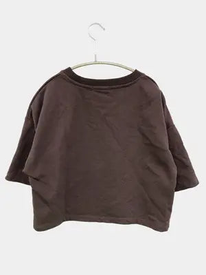 CALNAMUR/カルナムール/Tシャツ/カットソー/トップス/ブラウン/F