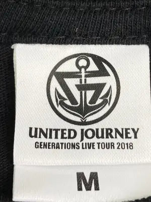 UNITED JOURNEY/Tシャツ/カットソー/トップス/ブラック/M