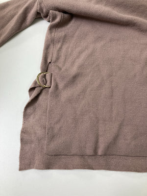 GANIEL/ニット/セーター/トップス/ブラウン/M