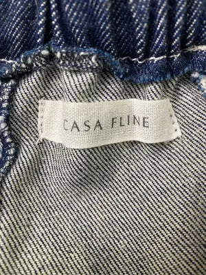 CASA FLINE/カサフライン/ジャンパースカート/ワンピース/ドレス/ネイビー/F