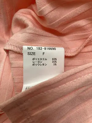 Ray Cassin/レイカズン/Tシャツ/カットソー/トップス/ピンク/F