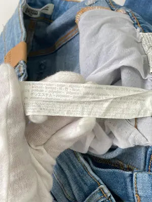 ZARA/ザラ/デニムパンツ/パンツ/ブルー/EUR 44/USA 12/MEX 34