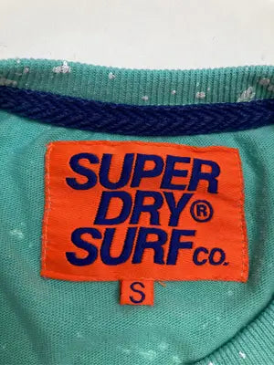 SUPER DRY SURF co./Tシャツ/カットソー/トップス/ライトグリーン/S