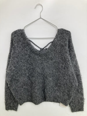 JUNOAH/ジュノア/ニット/セーター/トップス/グレー/S