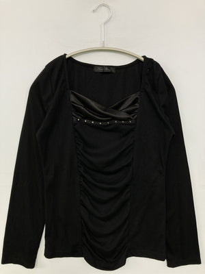 Suite Magie/シャツ/ブラウス/トップス/ブラック/L