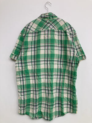 GUESS/ゲス/シャツ/ブラウス/トップス/グリーン/M