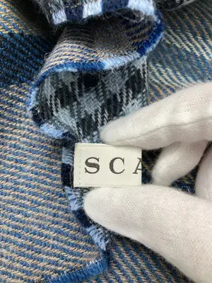 SCAPA/マフラー/ファッション雑貨/ブルー