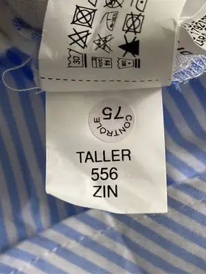 ZARA/ザラ/シャツ/ブラウス/トップス/スカイブルー/USA XS