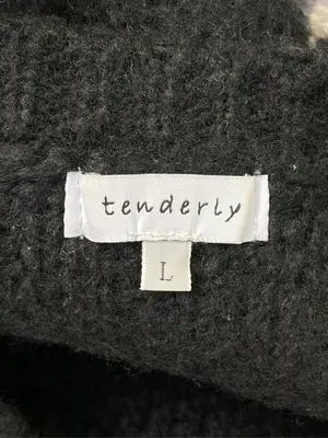 TENDERLY/ニット/セーター/トップス/ブラック/L