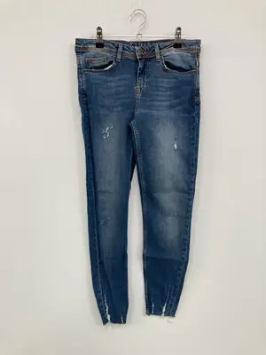 ZARA BASIC/ザラベーシック/デニムパンツ/パンツ/ブルー/36