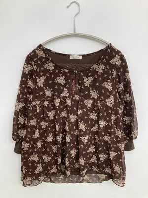 Rosa Cheri/Tシャツ/カットソー/トップス/ブラウン/M