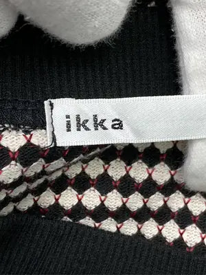 ikka/イッカ/ニット/セーター/トップス/ブラック/L
