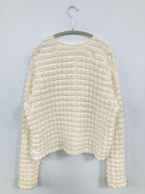 COLZA/コルザ/カーディガン/ボレロ/トップス/ホワイト/M