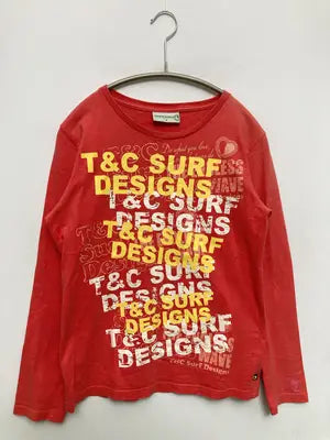 T&C SURF DESIGNS/ティーアンドシーサーフデザインズ/Tシャツ/カットソー/トップス/レッド/M