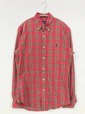 Ralph Lauren/ラルフローレン/シャツ/ブラウス/トップス/レッド/S 170/92A