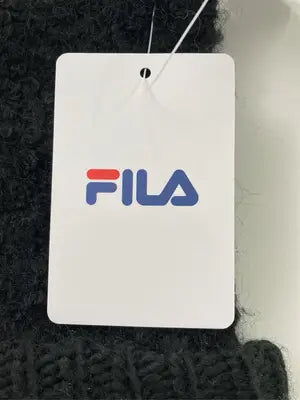 FILA/フィラ/ニットキャップ/ビーニー/帽子/ブラック/57cm~59cm