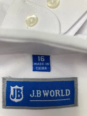 J.B WORLD/ビジネスシャツ/トップス/ホワイト/16